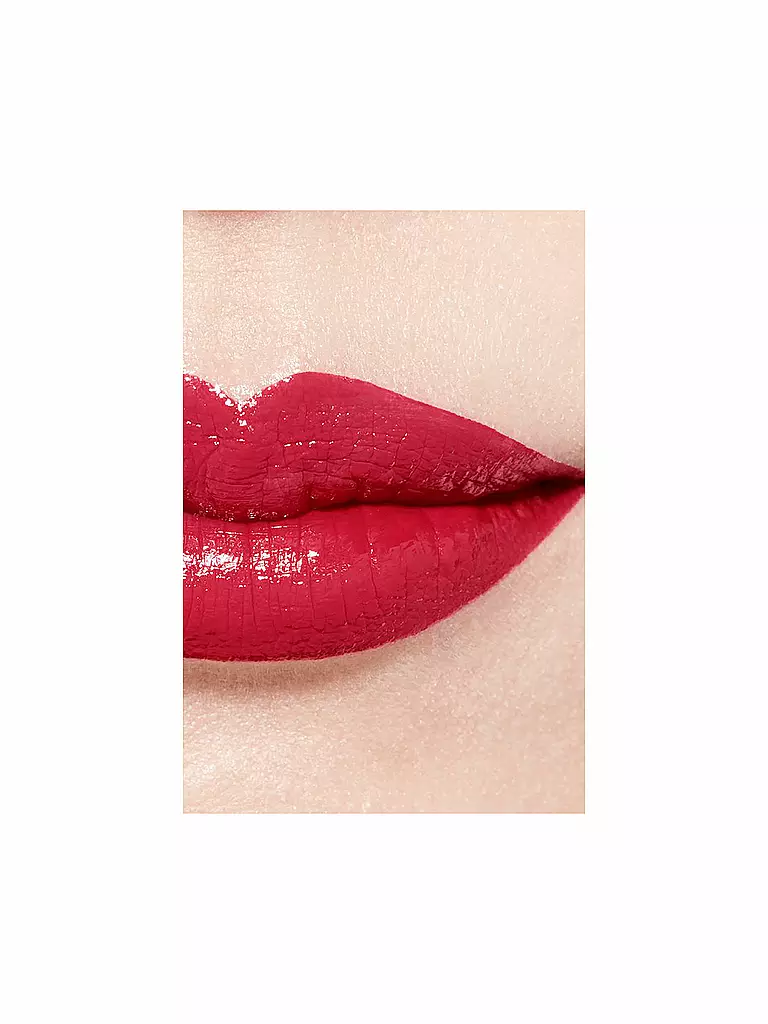 CHANEL  DER FEUCHTIGKEITSSPENDENDE, AUFPOLSTERNDE, HOCHGLÄNZENDE UND FARBINTENSIVE LIPPENSTIFT MIT LANGEM HALT. 3G rot