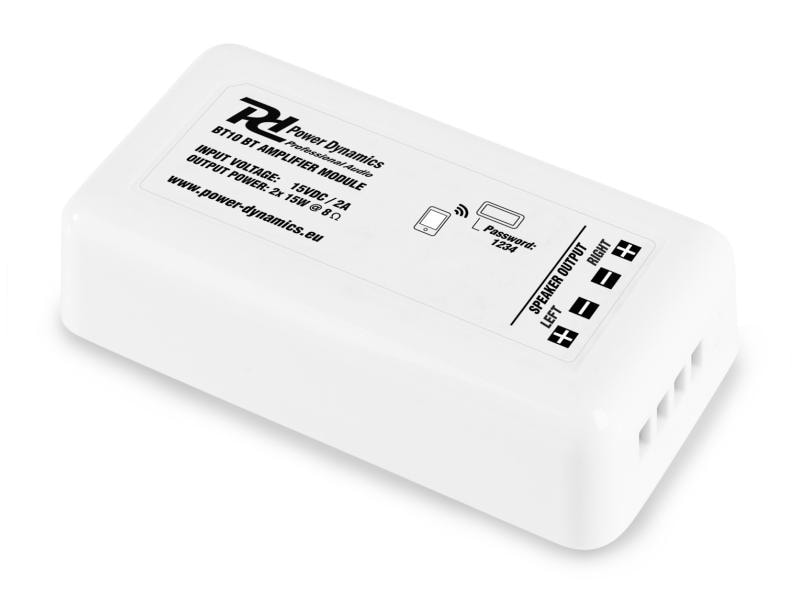 Power Dynamics Verstärker Pro BT10 Kompakter Bluetooth Verstärker