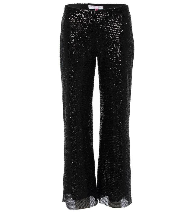 Paillettenhose Black Panther