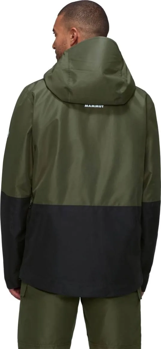 Mammut Fall Line Hs Thermo Hooded Jacket Men Dark Marsh-Black