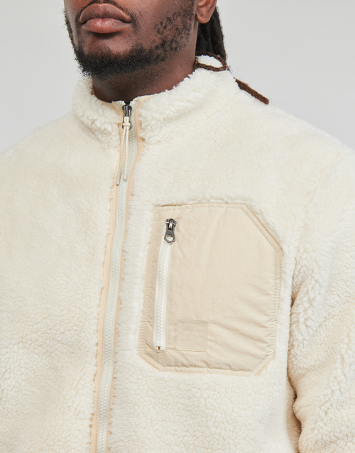 Volcom - MUZZER FUZZAR ZIP - Beige