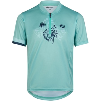 Ziener Nespi Kurzarmtrikot Deep Lagoon Kinder
