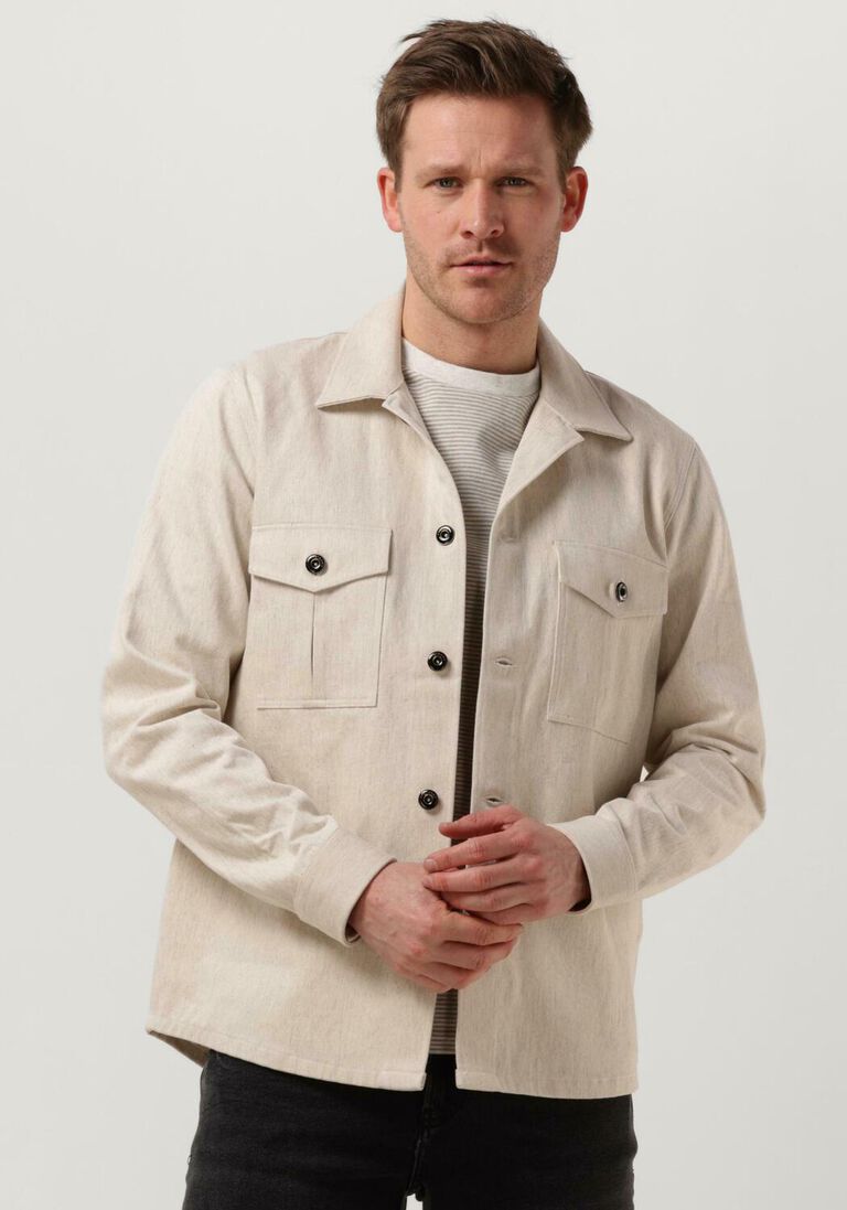 PROFUOMO beige profuomo overshirt ppuf10002