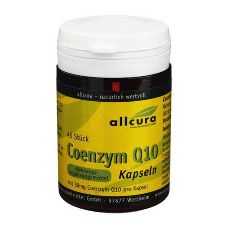 Coenzym Q10 Kapseln a 30 mg, 45 St