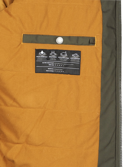 Volcom - HERNAN 5K JACKET - Kaki