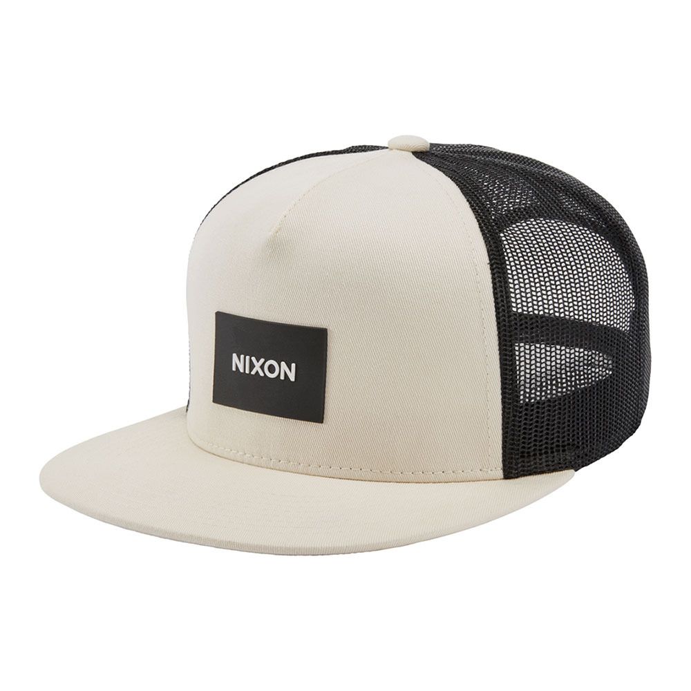 Nixon TEAM - Casquette cream/black