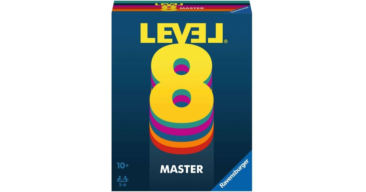 RavensburgerLevel 8 - Master Kaartspel  (Nederlands, 2 - 6 spelers, 60 minuten, Vanaf 10 jaar)