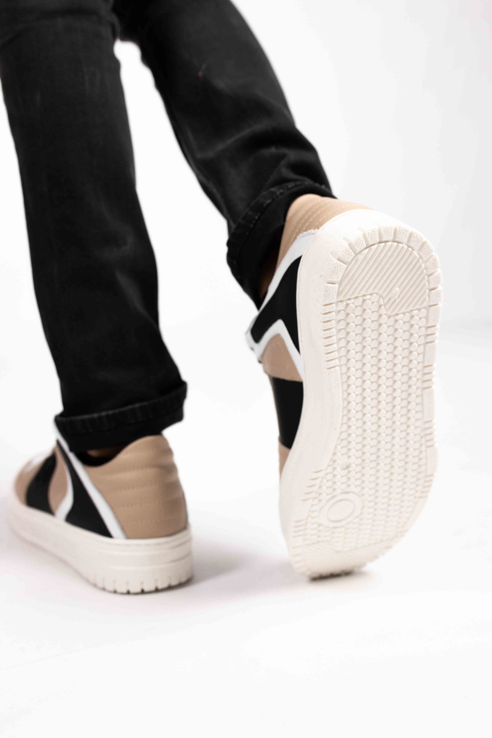 Philipp Plein Sneakers 76464 Dames/Kids Beige/Wit/Zwart