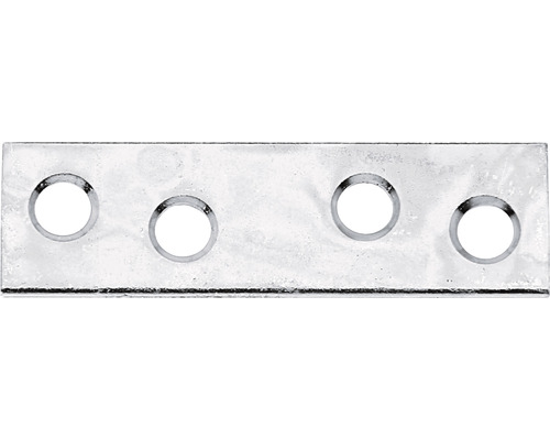 Platte connector 50x14 mm sendzimir verzinkt 1 stuk