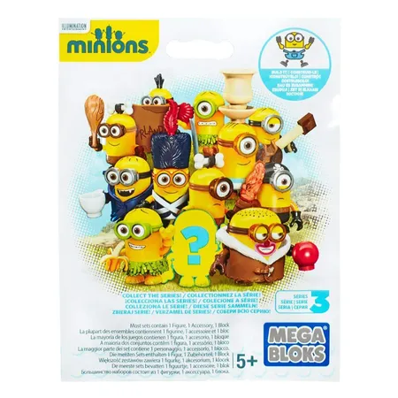 Mega Bloks Minions Movie Figures Blind Packs, Serie 3