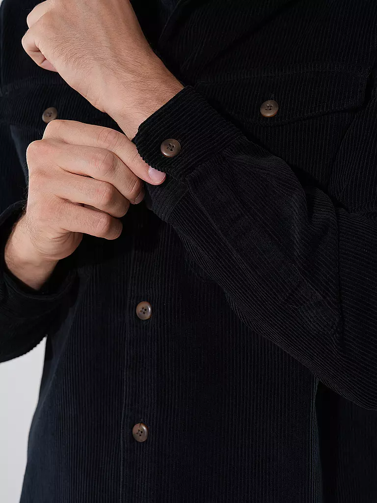 JACK & JONES Overshirt JJEEDDIE schwarz