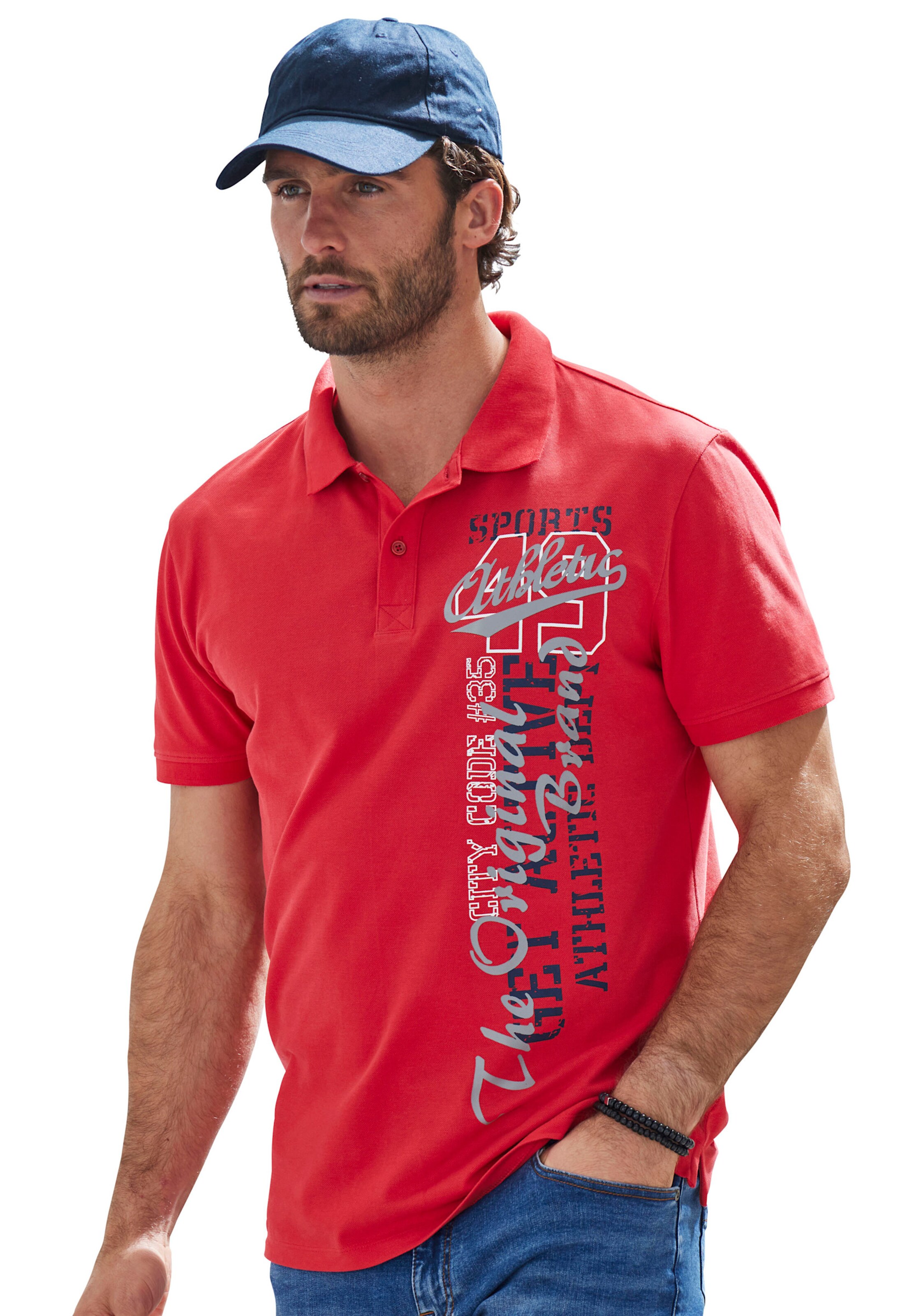 Poloshirt in rot