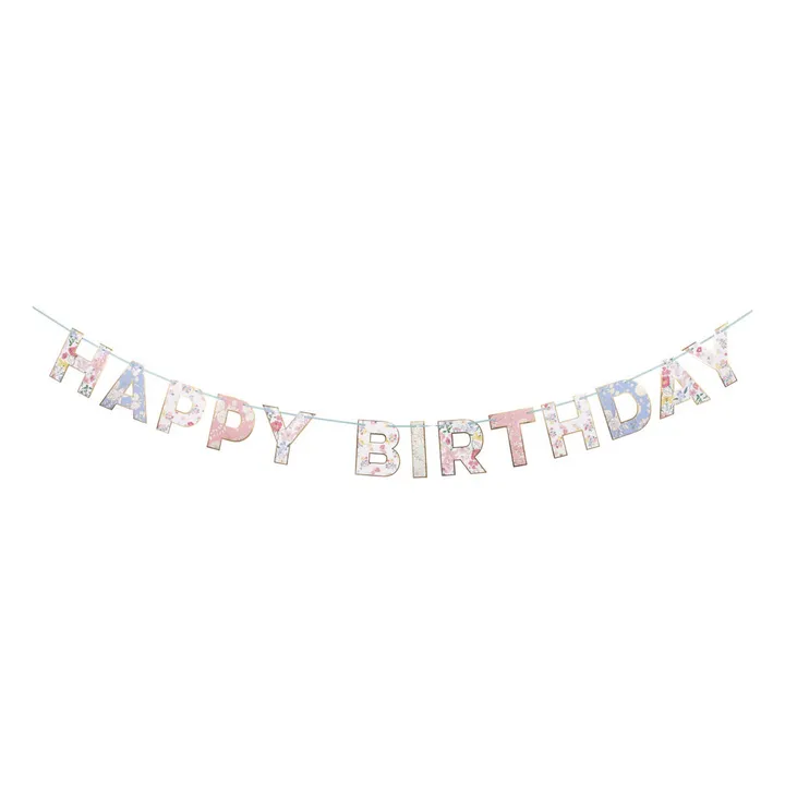 Meri Meri Guirlande d'anniversaire English Garden
