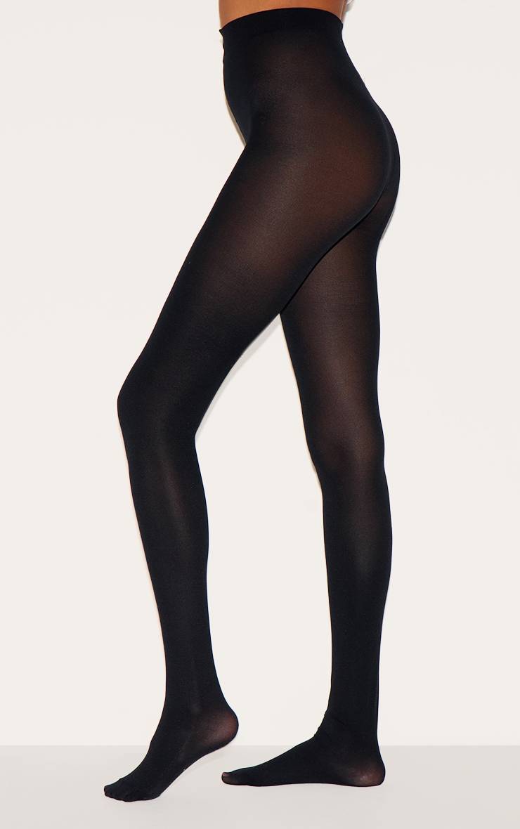 Noir Collants Opaques 60 Deniers