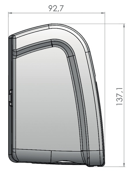 Dometic PerfectWall PW 1100 Wandmarkise Weiß / Horizon Grey 400 cm