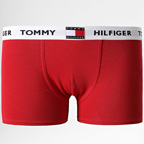 Lot De 2 Boxers Enfant 0289 Noir Rouge