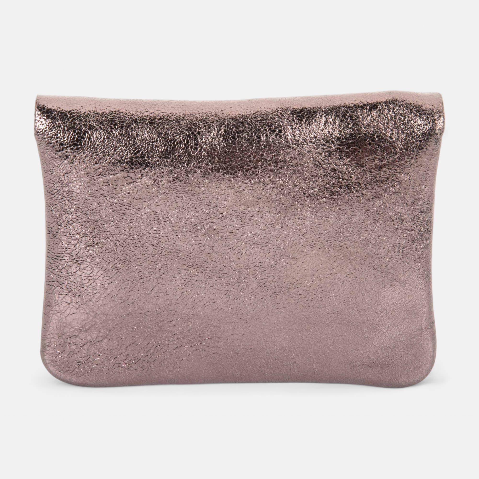 Petite maroquinerie en cuir marron