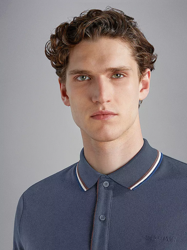 PAUL & SHARK Poloshirt hellblau