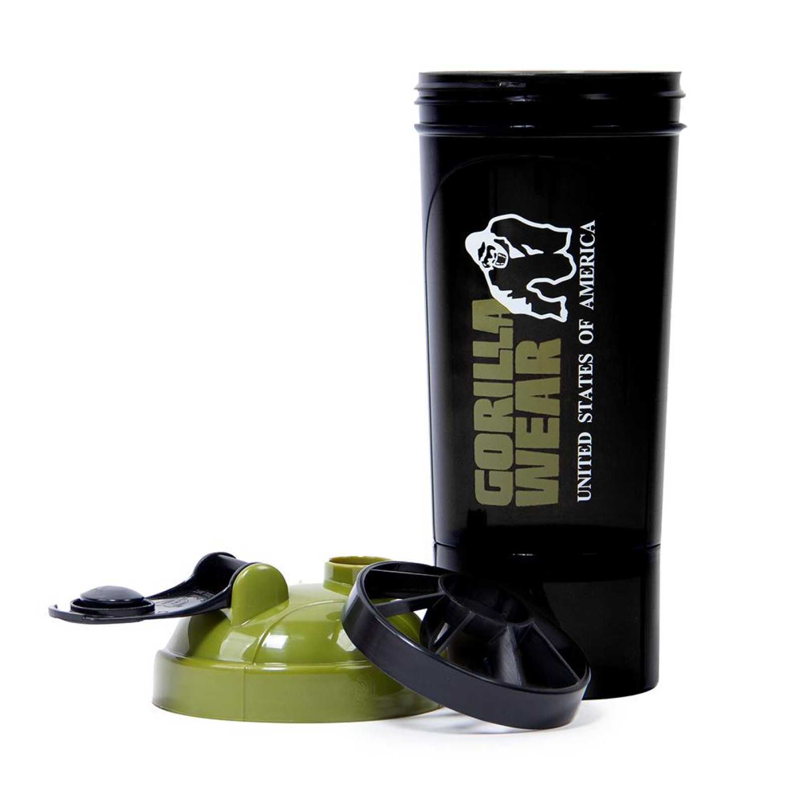 Gorilla Wear Shaker Compact Verde Preto