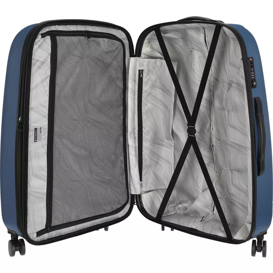 Gabol Paradise XP - 4-Rollen-Trolley L 77 cm erw. blue