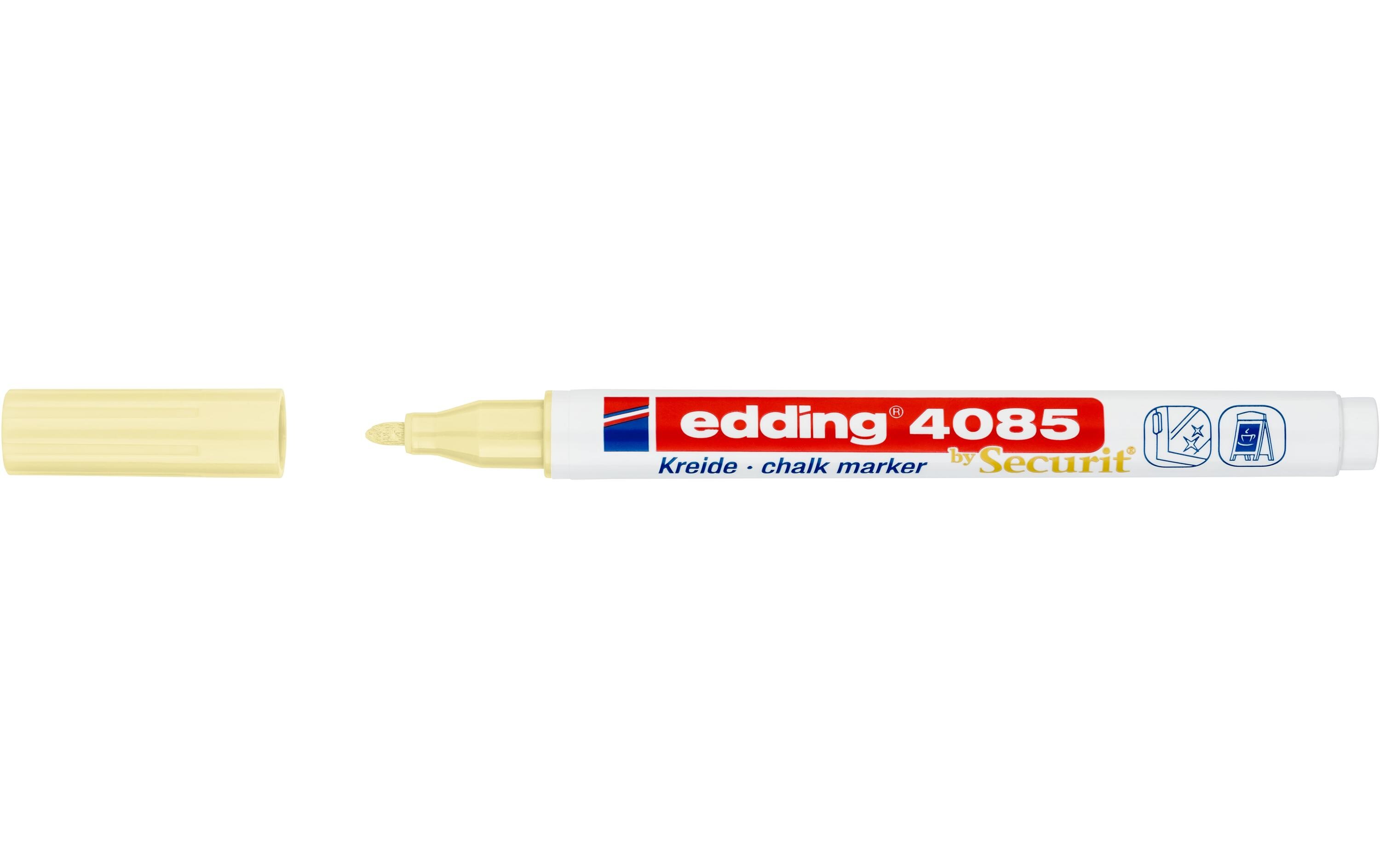 Kreidemarker 4085 PastellgelbKreidestift für deckende Gestaltungen