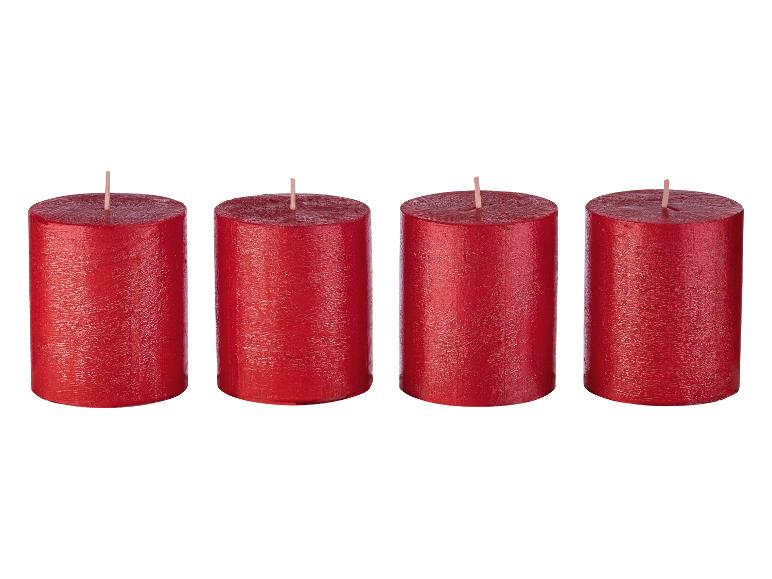 Set van 4 kaarsen