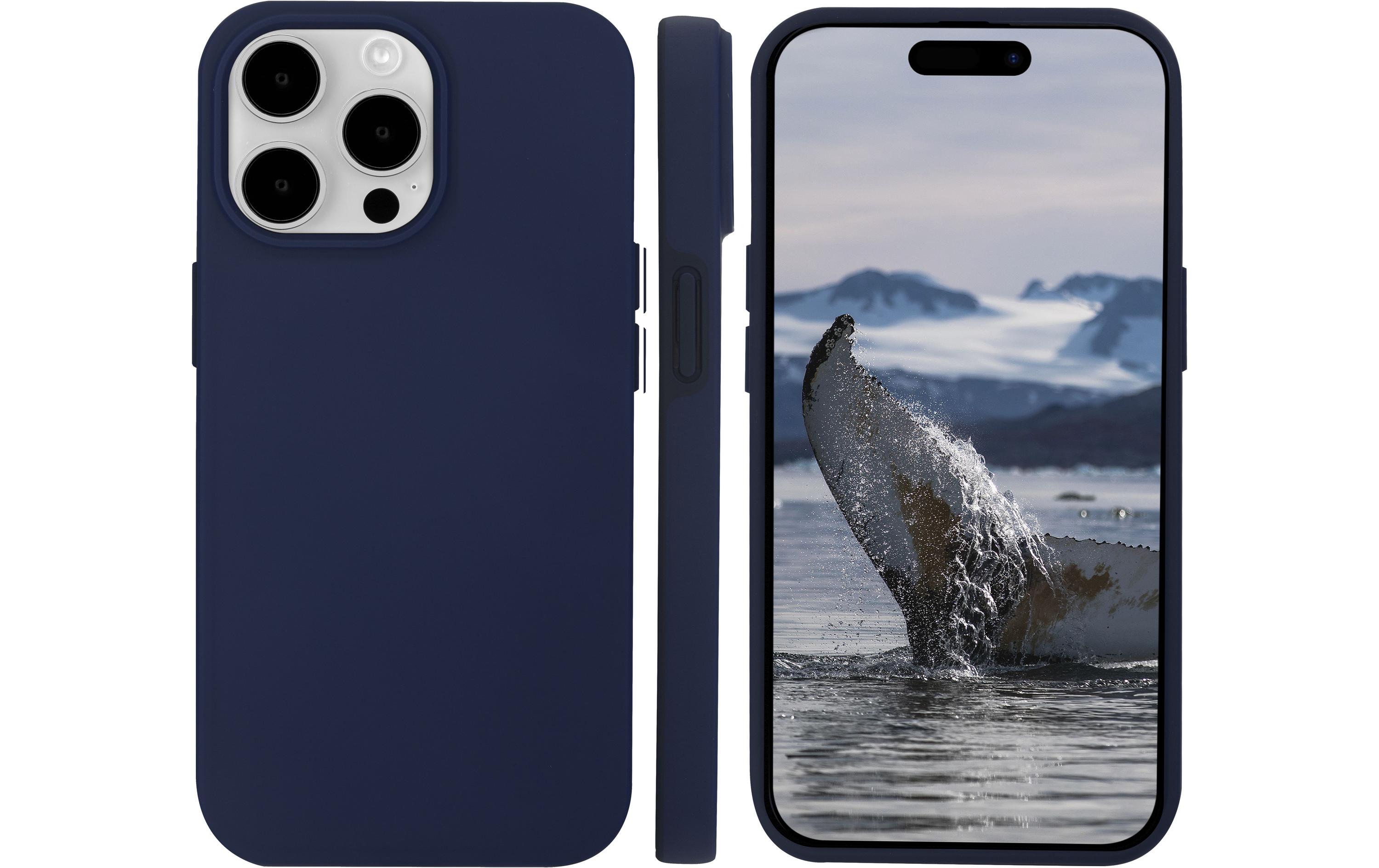 Back Cover Iceland Ultra D3O iPhone 15 Pro Max BlauMagSafe-kompatible Schutzhülle mit D3O-Schutz für das Apple iPhone 15 Pro Max