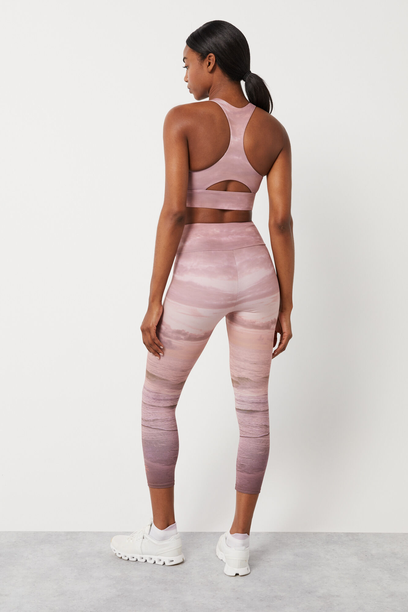 Calça legging cropped Sunset 4D Stretch