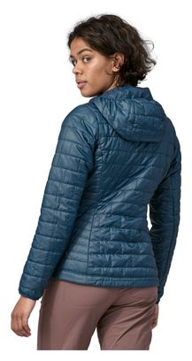Doudoune Femme Patagonia Nano Puff Hoody Bleu
