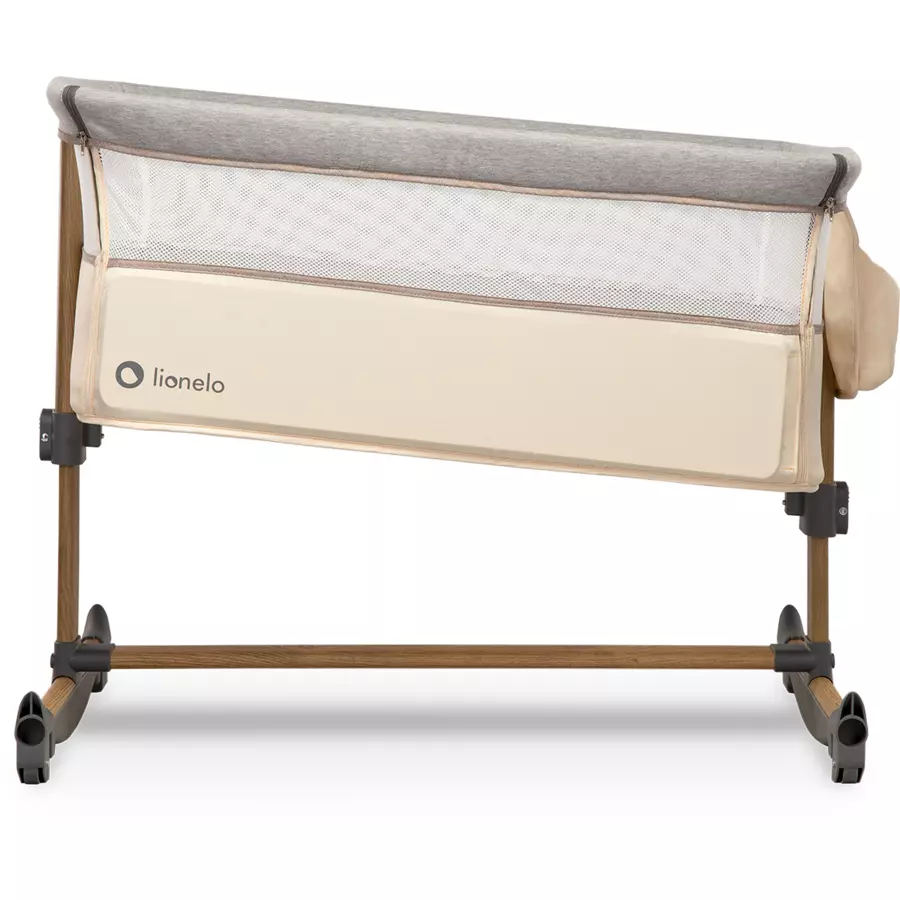 lionelo Beistellbett Leonie Beige Sand