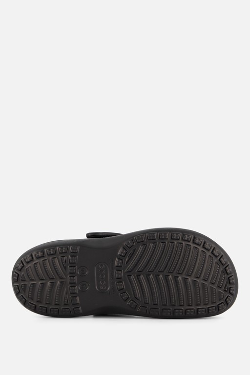 Crocs Baya Platform Clogs Slippers zwart