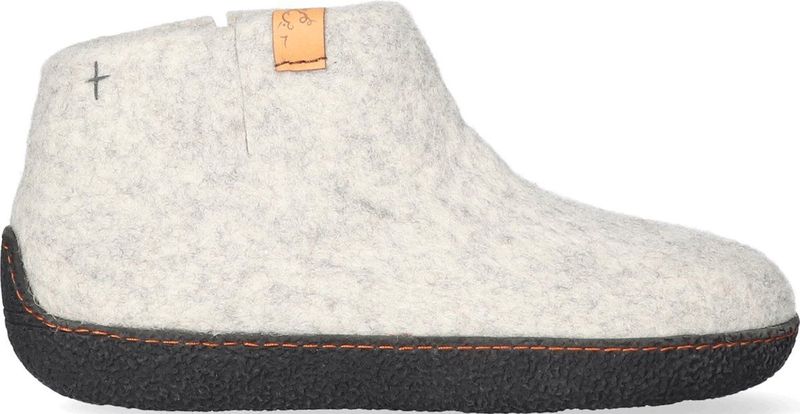 Tofvel - Rabara - Sloffen - Beige - Wolvilt