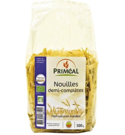 Priméal Halfvolkoren Noedels Bio (500 gr)