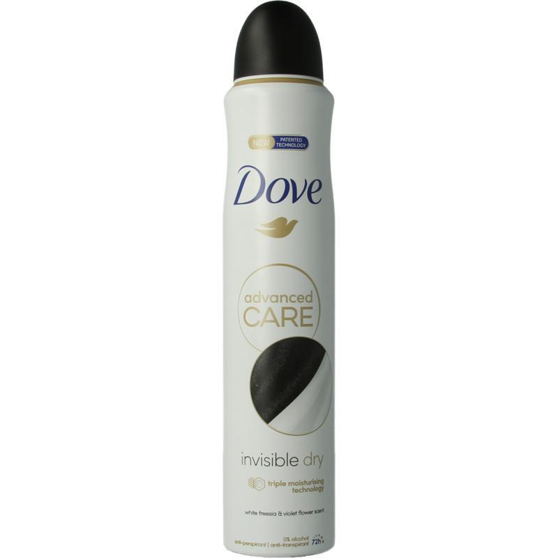 Dove Deodorant Spray Invisible Dry 200 ML