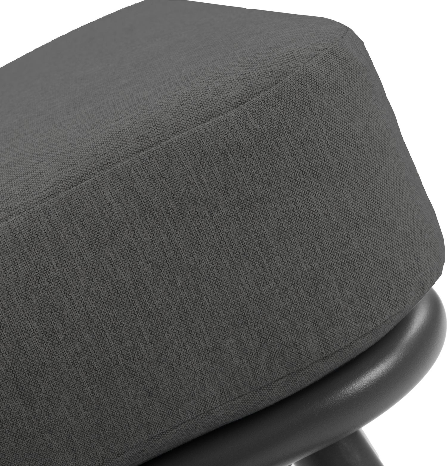 Intratuin hocker Iris antraciet 58 x 58 x 30 cm