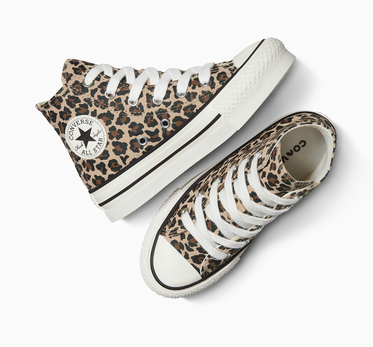CONVERSE<br>Tênis All Star EVA Lift Back to Leopard