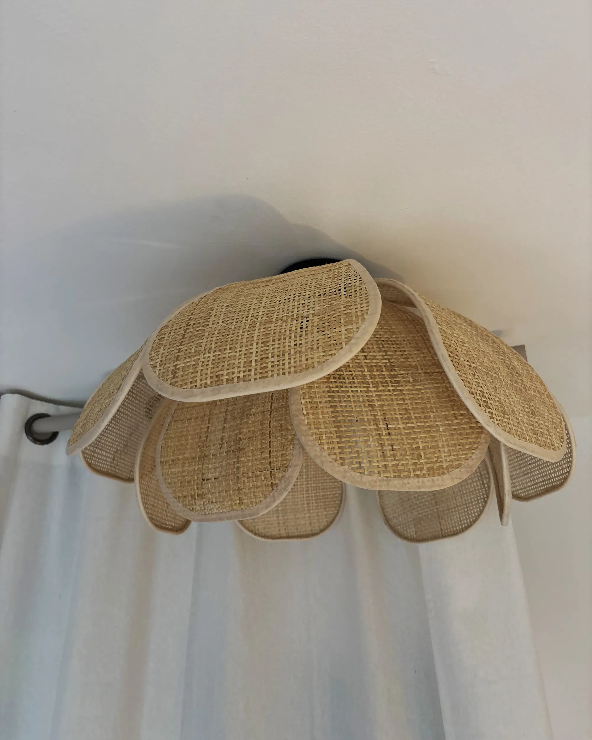 Plafondlamp CHIREDZI Rotan Natuurlijk