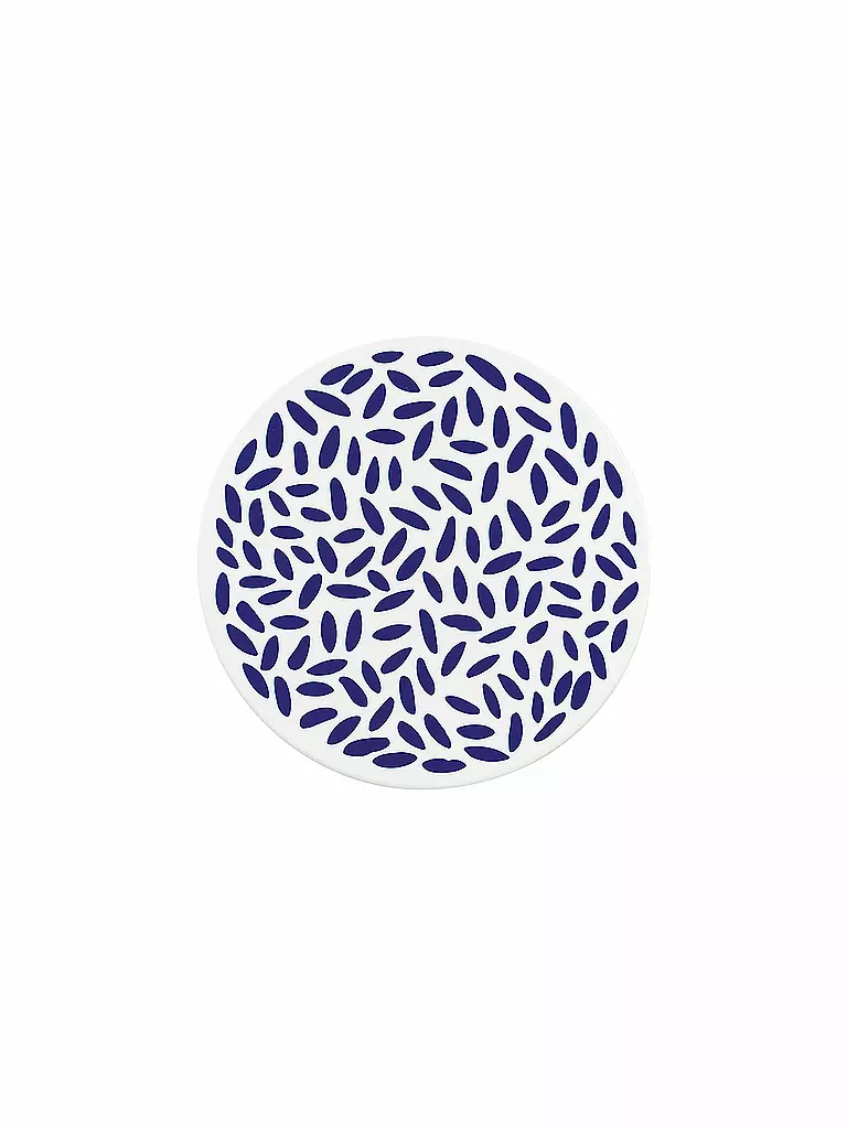 ZASSENHAUS Untersetzer NORDIC 20cm Drops / Blue-White blau