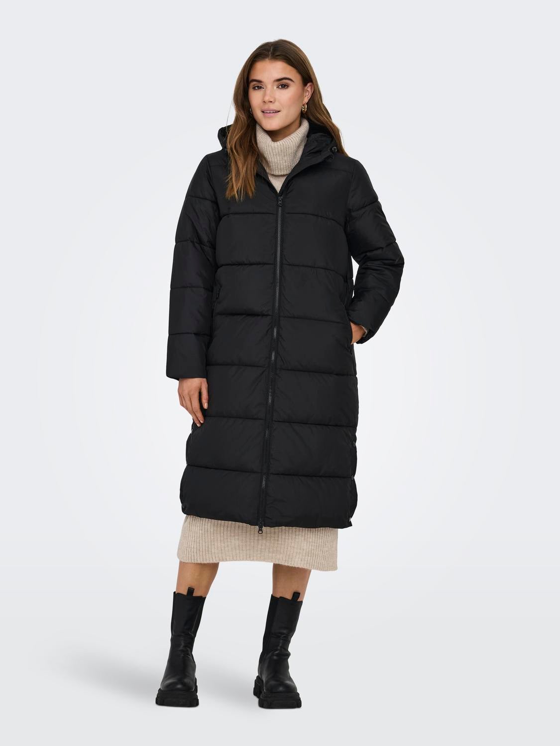 ONLMONTANA Steppmantel Black