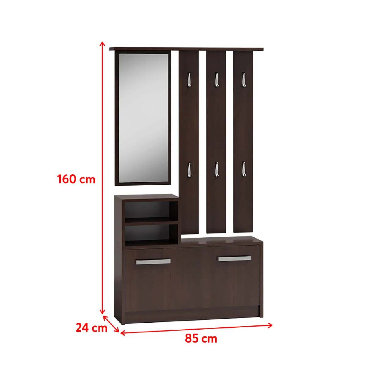Selsey Vestiaire Yesfir - Wengé