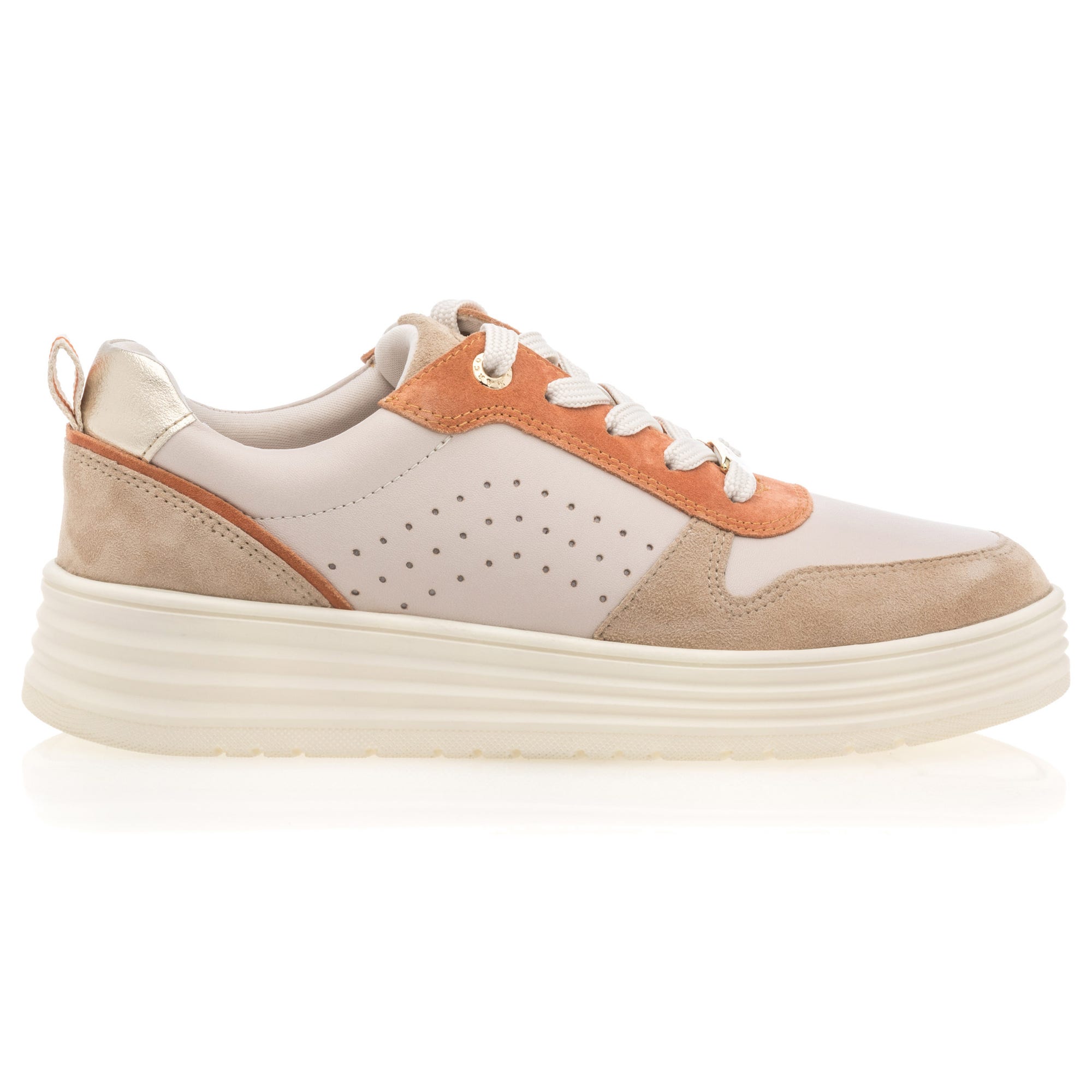 Baskets basses Femme taupe