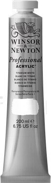 Winsor & Newton - Akrylmaling - Titanium White 200 ML