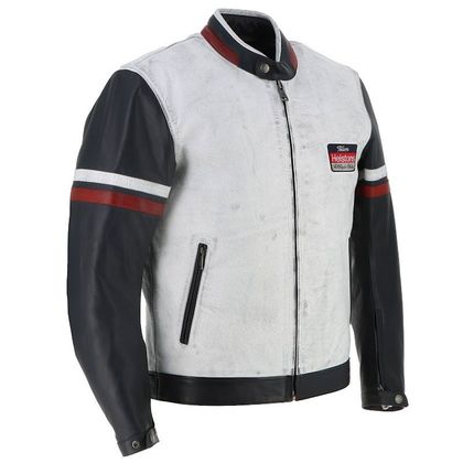 Blouson Helstons V-SERIES - Bleu / Blanc
