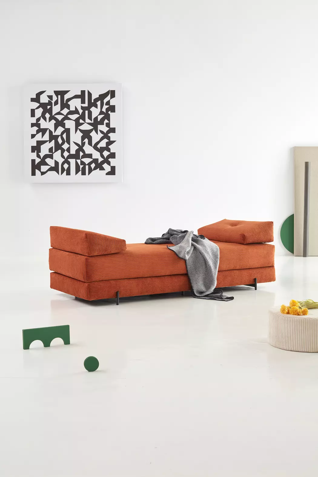 Schlafsofa Sigmund Metall schwarz