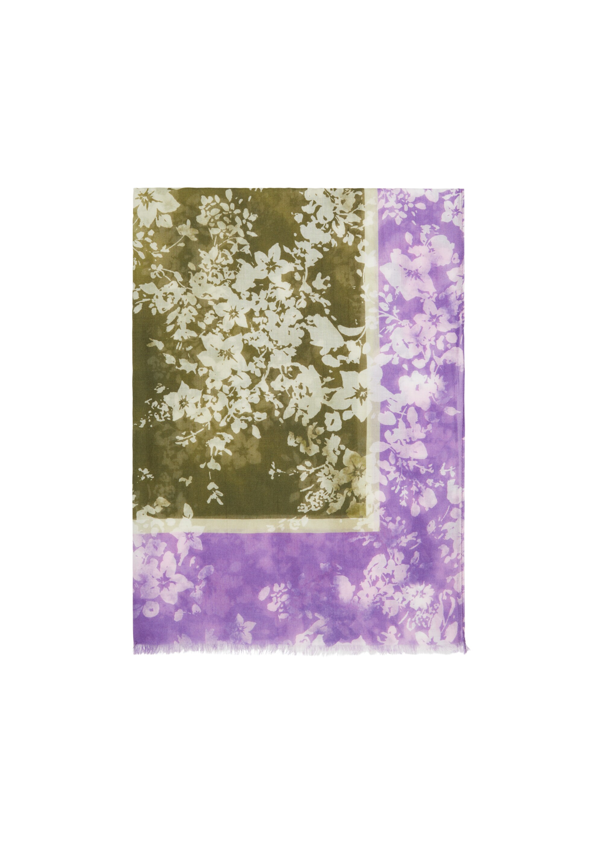 Schal mit Allover-Printmit Tencel™ Lyocell