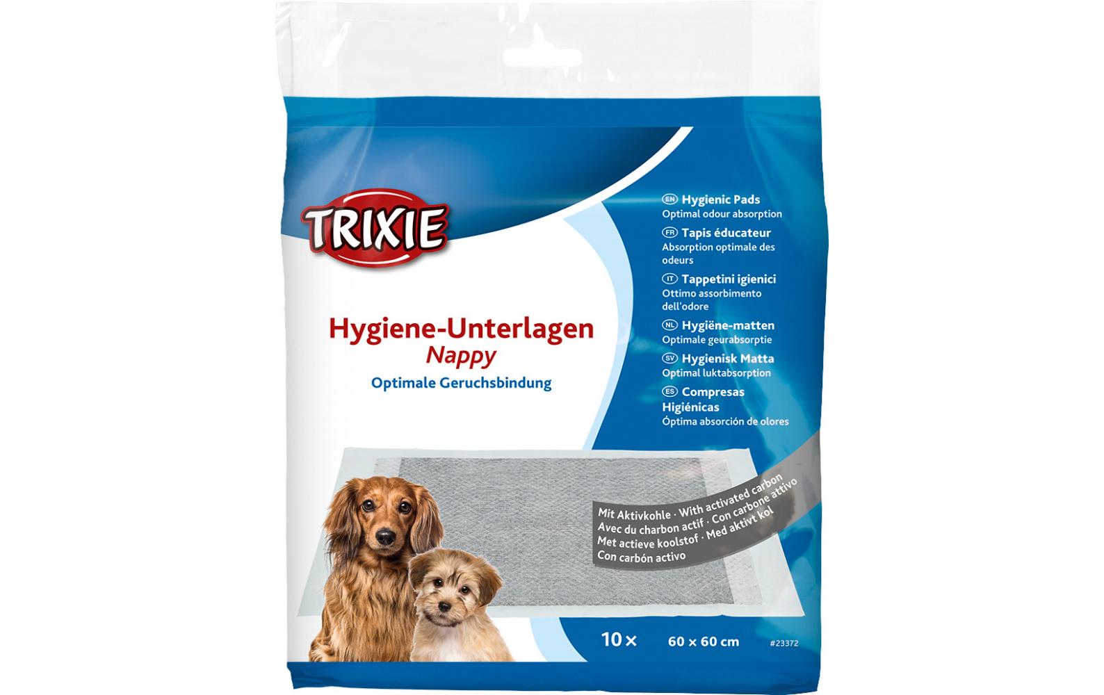 Hygiene-Unterlage Nappy mit AktivkohleUnterlagen