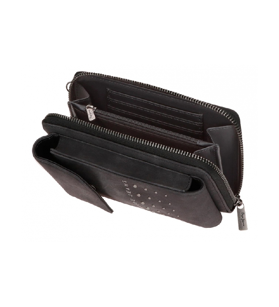 Bolsa de ombro preta Holly da Pepe Jeans