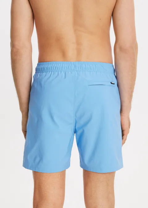 Zwembroek met logo blauw (BLW.FR)