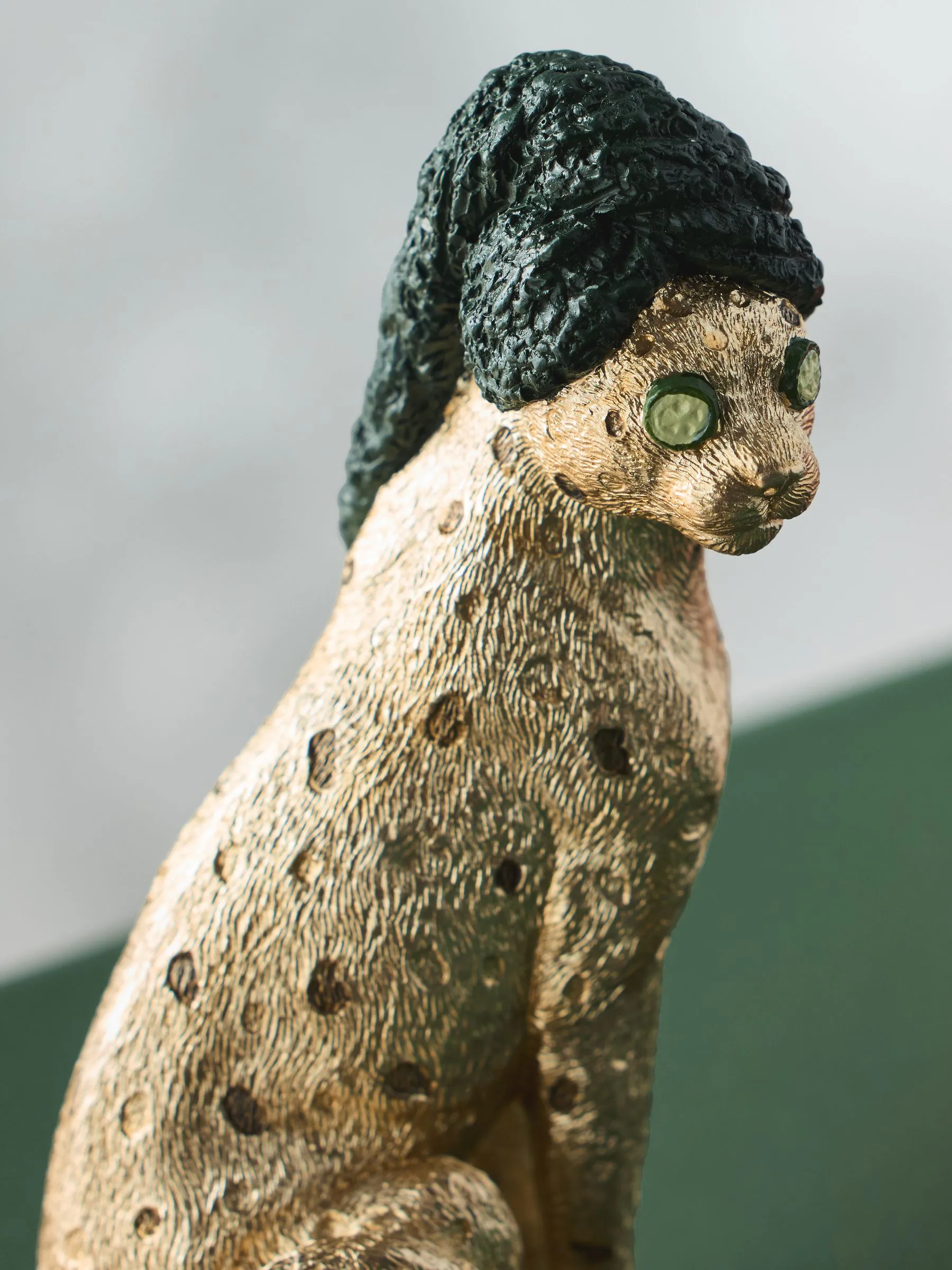 Cheetah haarwrap ornament