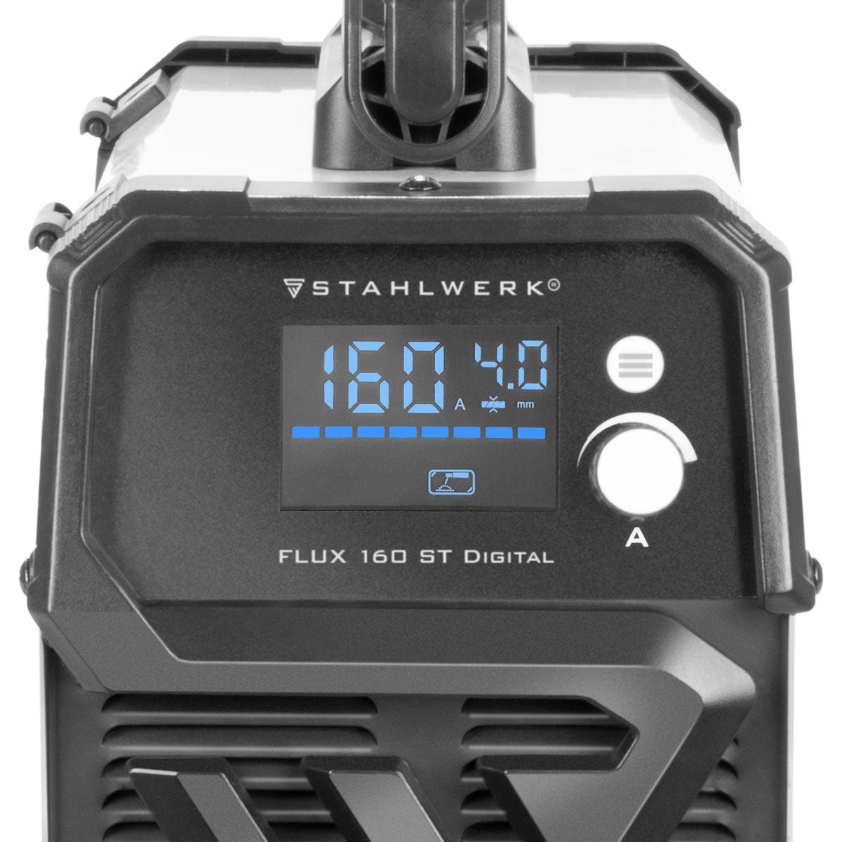 STAHLWERK FLUX 160 ST Digitaal lasapparaat met 160 A, synergische draadaanvoer